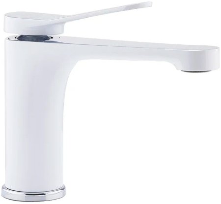 Смеситель для раковины Frap H45 F1045 Белый Хром 