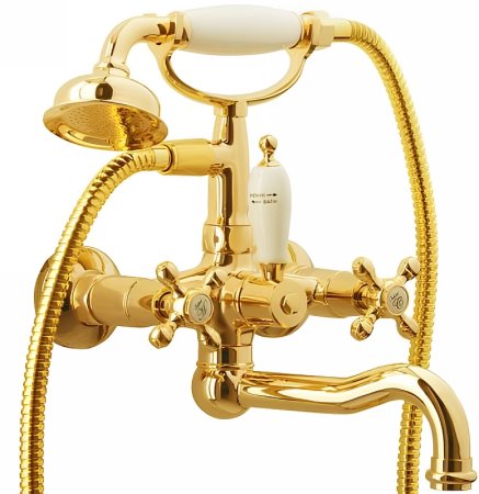 Смеситель для ванны Boheme Tradizionale Oro 293 Золото 
