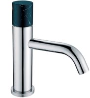 Смеситель для раковины Boheme Stick 121-CR-MR-B Хром Черный