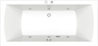 Акриловая ванна Bas Индика 170x80 см с гидромассажем