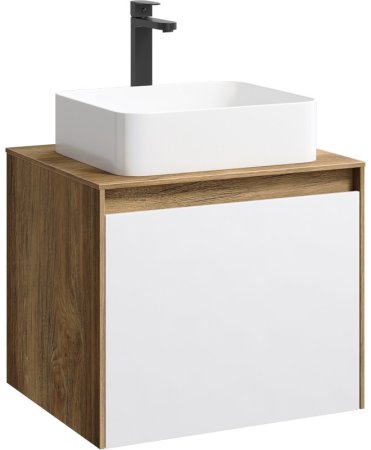 Корпус тумбы под раковину Aqwella 5 Stars Mobi 60 MOB0106DB подвесной Дуб балтийский 