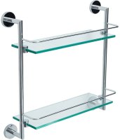 Стеклянная полка Allen Brau Priority 6.31015-00 Хром