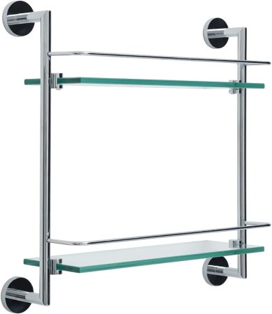 Стеклянная полка Allen Brau Priority 6.31015-00 Хром 