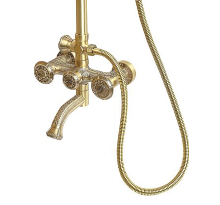 Душевая система Milacio Almeria MC.100.BR бронза 