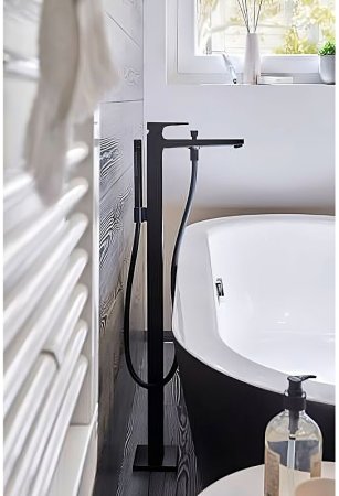 Смеситель для ванны Hansgrohe Metropol 32532670 Черный матовый 