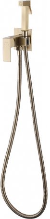 Гигиенический душ со смесителем Abber Daheim AF8226G Золото матовое 