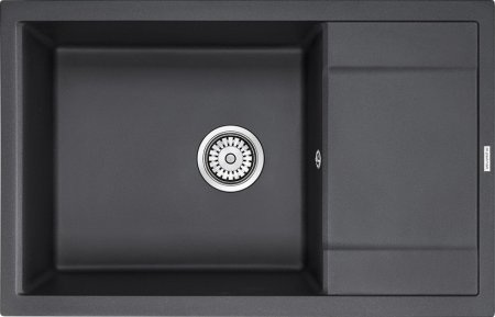 Мойка кухонная Paulmark PM317850-BL черная 