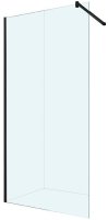 Душевая перегородка Berges Sky Black 90х200 064009 профиль Черный матовый стекло прозрачное