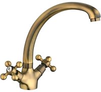 Смеситель для кухни Frap H19-4 F4219-4 Бронза