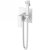 Гигиенический душ со смесителем Boheme Qubic 477-MW Белый матовый 