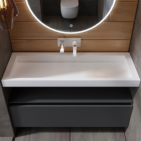 Раковина Boheme Armadi Art Flat 120 859-120 Белая 