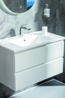 Тумба CAPOLDA 85 белая + ручка белая 849-085-W