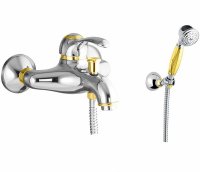 Смеситель для ванны Fiore Jafar 47CO5103 Хром Золото