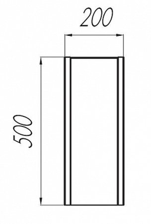 Тумба Aquaton Брук 20 1A201703BCDF0 Белый Дуб ферр 