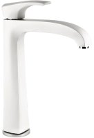 Смеситель для кухни Paini Lady 89BY579 Белый матовый Хром