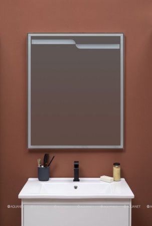 Зеркало Aquanet Модена 75 белый 