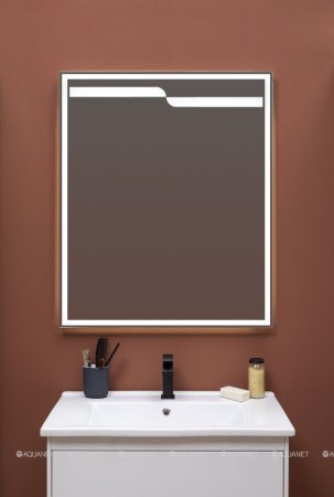 Зеркало Aquanet Модена 75 белый 