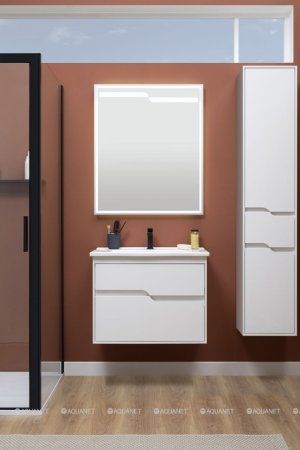 Зеркало Aquanet Модена 75 белый 