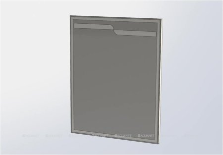 Зеркало Aquanet Модена 75 белый 