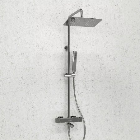 Душевая система WasserKRAFT A199.069.103.010.CH Thermo с термостатом Хром 
