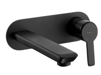 Смеситель для раковины скрытого монтажа Deante ARNIKA BQA_N54L чёрный матовый