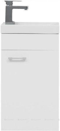 Тумба с раковиной Aquanet Нота R 40 (Moduo) белый 