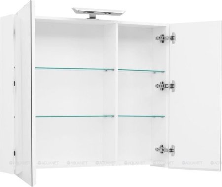Зеркало-шкаф Aquanet Йорк 100 белый 