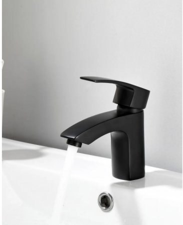 Cмеситель для раковины HANSEN H10009C Черный 