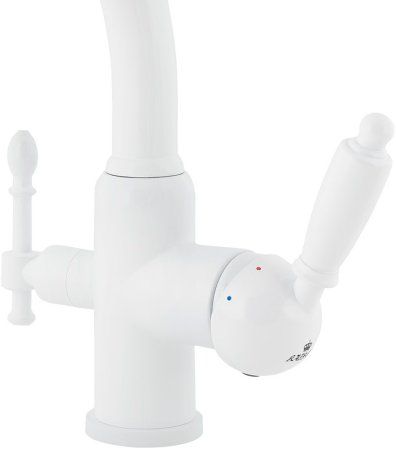 Смеситель для кухни Kaiser Vincent 31244-10 Белый 