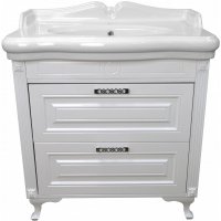 Тумба с раковиной Azario Magnolia 90/2 CS00069948 Белая