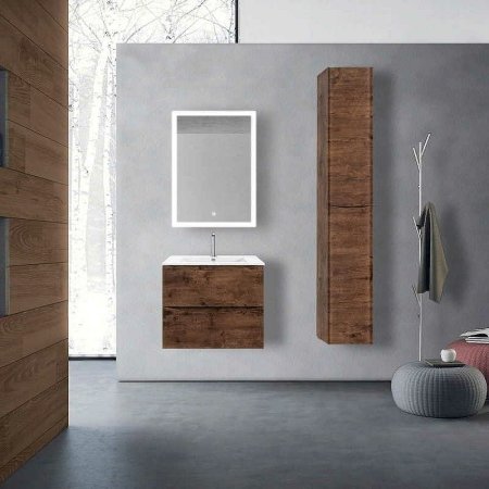 Шкаф пенал Vincea Mia 35 R VSC-2M170RW-R подвесной R.Wood 