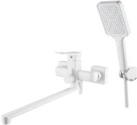 Смеситель для ванны Shevanik S9922C, белый
