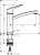 Смеситель для кухонной мойки Hansgrohe Logis 71833000 