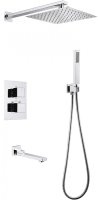 Душевая система Abber Daheim AF8250 с термостатом Хром