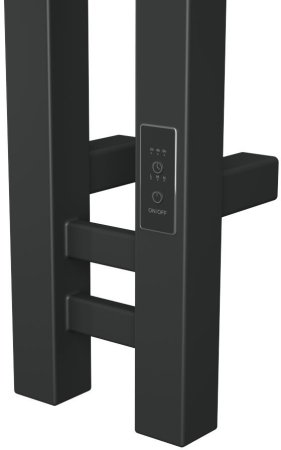 Полотенцесушитель электрический (I-образный) Bauedge Stella Square DB-0080, 13x160 см 