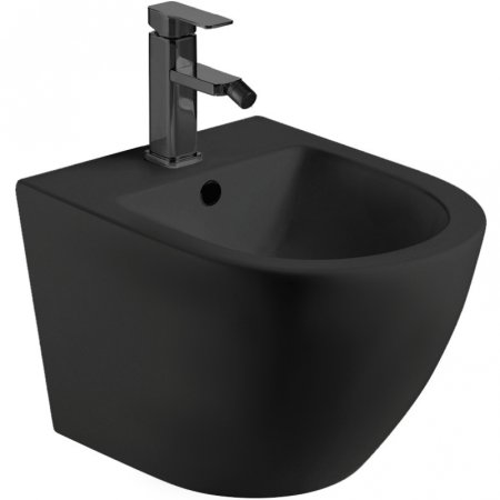 Биде WeltWasser Merzbach 005 MT-BL 10000003715 подвесное Черное матовое 