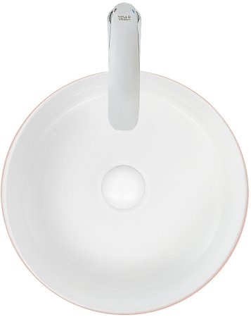 Раковина-чаша WeltWasser Elbach M3134 PW 35 10000004520 Розовая Белая 