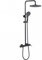 Душевая система Abber Emotion AF8816B Черная матовая