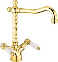 Смеситель для раковины Fiore COLONIALE 02OO0625, золото