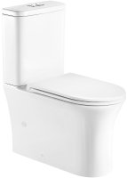 Унитаз компакт WeltWasser Telbach 001 GL-WT 10000003776 Белый глянец с бачком и сиденьем Микролифт Унитаз компакт WeltWasser Telbach 001 GL-WT 10000003776 Белый глянец с бачком и сиденьем Микролифт