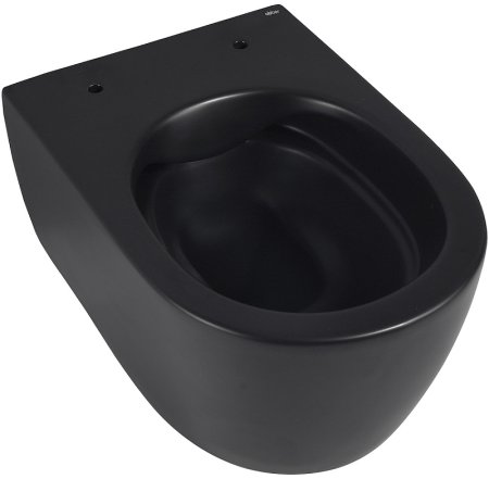Унитаз Abber Bequem AC1104MB подвесной Черный матовый с сиденьем Микролифт 