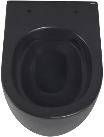 Унитаз Abber Bequem AC1104MB подвесной Черный матовый с сиденьем Микролифт 