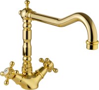 Смеситель для кухонной мойки Migliore Revival ML.CUC-451.DO золото