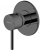 Смеситель для душа встраиваемый на 1 потока Bravat Arc PB86061BW-A1-ENG, черный 