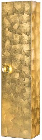 Шкаф пенал Boheme Armadi Art Lucido 35 772-Foil подвесной Поталь 
