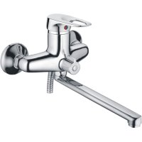 Смеситель однорычажный для ванны длинный излив 30F HAIBA CRON CN2204