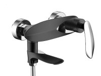 Смеситель Grocenberg GB8001 для ванны черный/хром