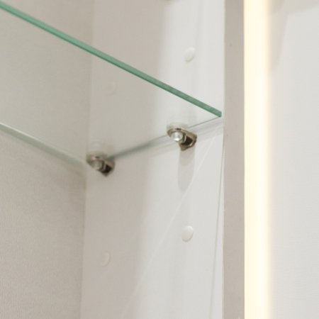 Зеркальный шкаф BelBagno Marino 50 SPC-MAR-500/800-1A-LED-TCH с подсветкой Белый 