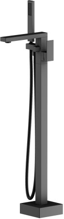 Напольный смеситель для ванны TIMO Selene 2200/03Y-CR, черный 