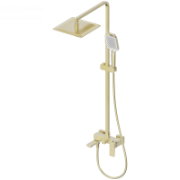 Душевая система WONZON & WOGHAND, Брашированное золото (WW-88047068-BG)
